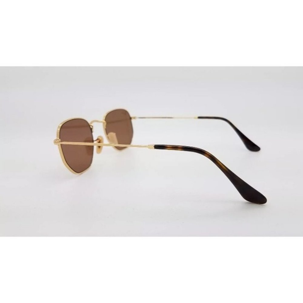 Ray-Ban hexagonal frame copper/pink lens gold - Picture 4 of 8